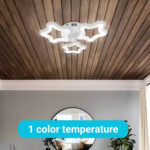 Lustra LED STELARIUM 22W, 3 Stelute, lumina Rece, Alb - imagine 3