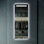 Oglinda LED Rectangulara, 60x150cm, Marcello Touch Dressing Couture - imagine 3