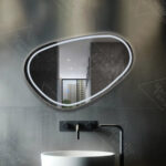 Oglinda LED , 80x45cm, Disegno Touch Marcello, Sistem Dezaburire, Dimabila