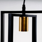 Pendul Archer 4x E27 Negru - imagine 3