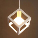 Lustra Forma Cub, STRUKTUR Cluster, 3xE27, Alb, Metal - imagine 3