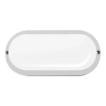 Plafoniera LED FANTAS Ovala 15W 20cm Alb Exterior IP65 - imagine 4