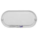 Plafoniera LED FANTAS Ovala 15W 20cm Alb Exterior IP65 - imagine 5