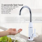 Robinet Electric Instant pentru Apa Calda, Afisaj LCD, Alb, LZ-501X - imagine 5