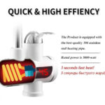 Robinet Electric Instant pentru Apa Calda, Afisaj LCD, Alb, LZ010LY - imagine 4
