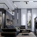 Sina Incastrata pentru Proiectoare Magnetice, 1m, Negru - imagine 5