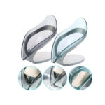 Suport Sapun cu Scurgere, Plastic, 14*13*8 cm, Roz - imagine 4