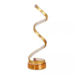 Veioza LED Ceza, 40W, Lumina Rece/Calda/Neutra, Auriu - imagine 5