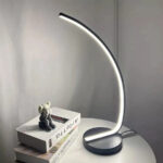 Veioza LED Nemesis, 10W, Lumina Rece/Calda/Neutra, Metal si Acril, Negru - imagine 3