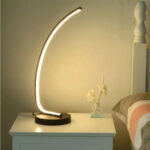 Veioza LED Nemesis, 10W, Lumina Rece/Calda/Neutra, Metal si Acril, Negru - imagine 4