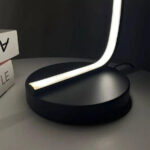 Veioza LED Nemesis, 10W, Lumina Rece/Calda/Neutra, Metal si Acril, Negru - imagine 5