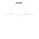 Lustra LED cu telecomanda VEYRA, 35W, lumina Rece/Calda/Neutra, Dimabila, Alb - imagine 3