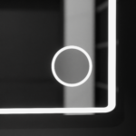 Oglinda LED Rectangulara 120x80 Aura Riflesso Puro MotionGlow Marcello, Sistem Dezaburire, Termometru si Ceas, Dimabila - imagine 5