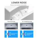 Uscator de maini cu Senzor, 2000W, ABS, Negru 2029BK - imagine 4