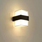 Aplica LED Exterior Kennedy 12W Alb Negru - imagine 5