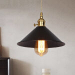 Lustra Suspendata, LV210/3L, 3xE27, Maro, Metal si Fir, Inaltime Reglabila - imagine 3