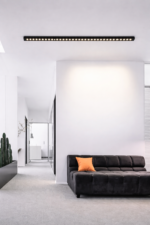 Proiector LED Liniar Aplicat Grila 35W, Lumina Neutra 4000k, 35 surse, 94x3.5x6.5 cm - imagine 3