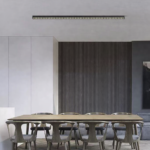 Proiector LED Liniar Aplicat Grila 72W, Lumina Neutra 4000k, 90 surse, 2.4 metri