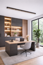 Proiector LED Liniar Aplicat Grila 48W, Lumina Neutra 4000k, 45 surse, 1.2 metri - imagine 5