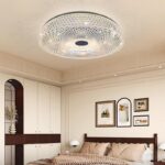 Lustra LED, 43W, Diametru 39.5 cm, Lumina Calda/Neutra/Rece, Alb